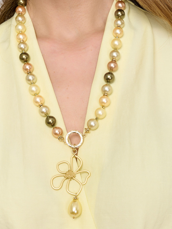 C494874/26-01 Колье Наполнен солнцем сад Franco Vello&Ярославна