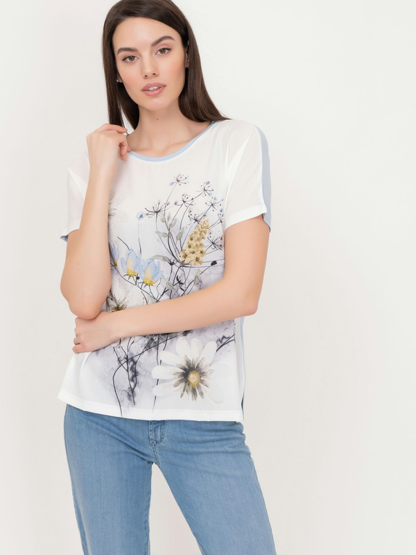 Э2193-121/21-01 Блуза тр. Franco Vello