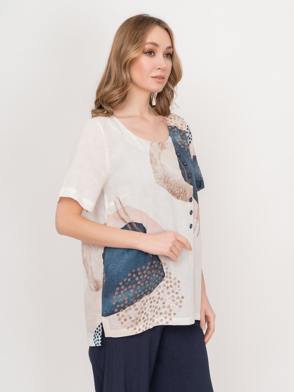 ЭQ12C439/2015/22-01 Блузка IL Vento&La Seta