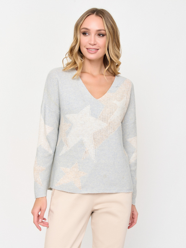 ЭUH676/м/24-02 Пуловер LEO & UGO