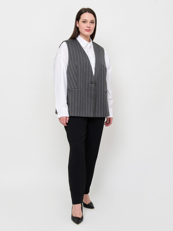 Э8201.3066/м/24-02 Жилет Mat Fashion