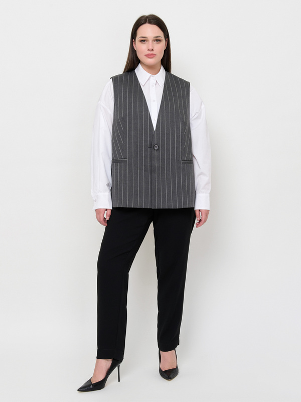 Э8201.3066/м/24-02 Жилет Mat Fashion