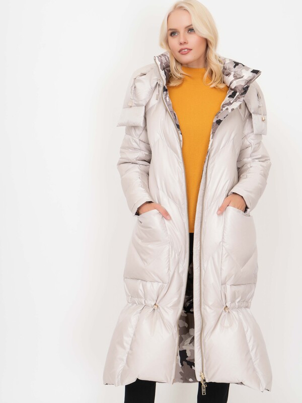 ЭL368.6TL/20-2 Пальто (пуховик) двухстор. Diego M