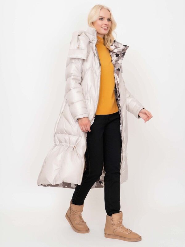 ЭL368.6TL/20-2 Пальто (пуховик) двухстор. Diego M