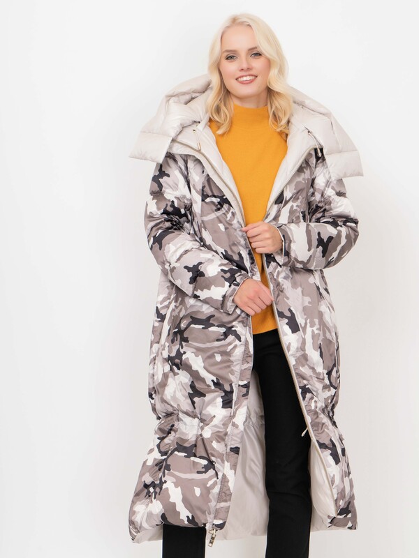 ЭL368.6TL/20-2 Пальто (пуховик) двухстор. Diego M