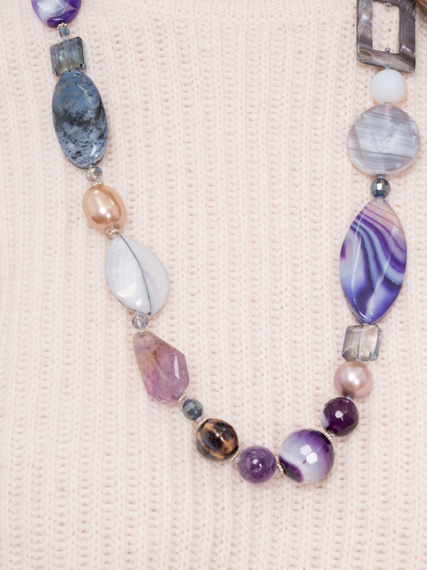 358039/21-02 Бусы Терем Зимы ср. Ярославна