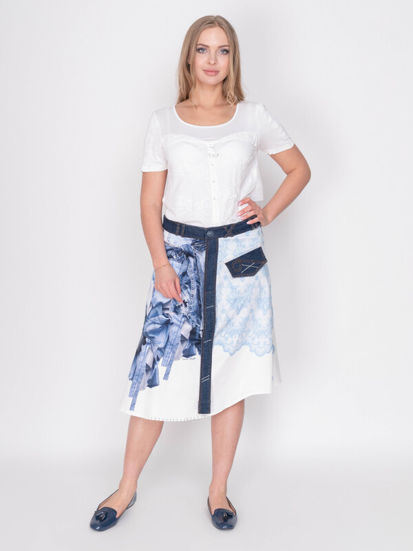 ЭEJP195040607/19-1 Блуза Elisa Cavaletti