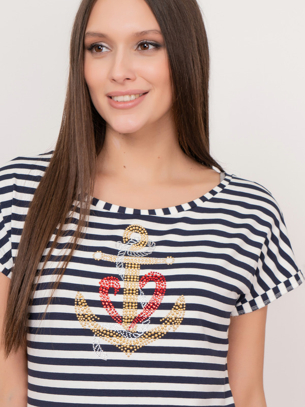 Э1M066/22-01 Футболка Elisa Fanti