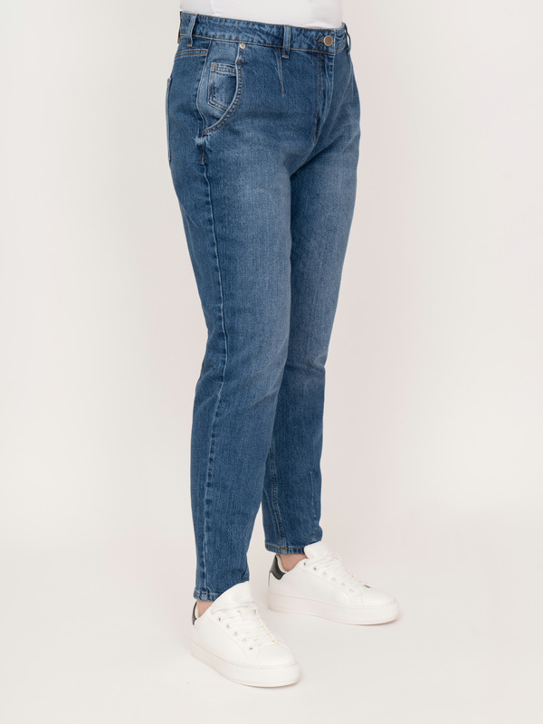 Э7134-121/21-01 Брюки джинсовые Franco Vello