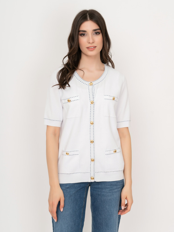 ЭAET644/22-01 Комплект (кардиган+топ) Leo&Ugo