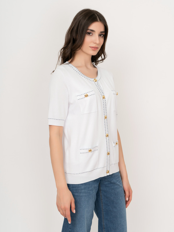 ЭAET644/22-01 Комплект (кардиган+топ) Leo&Ugo