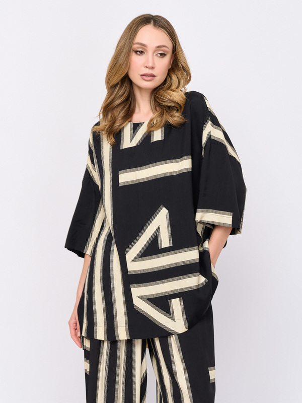 Э8301.1013/м/25-01 Блуза Mat Fashion