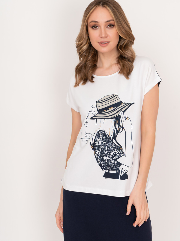 Э2361-122/22-01 Комплект тр. (джемпер+юбка) Franco Vello