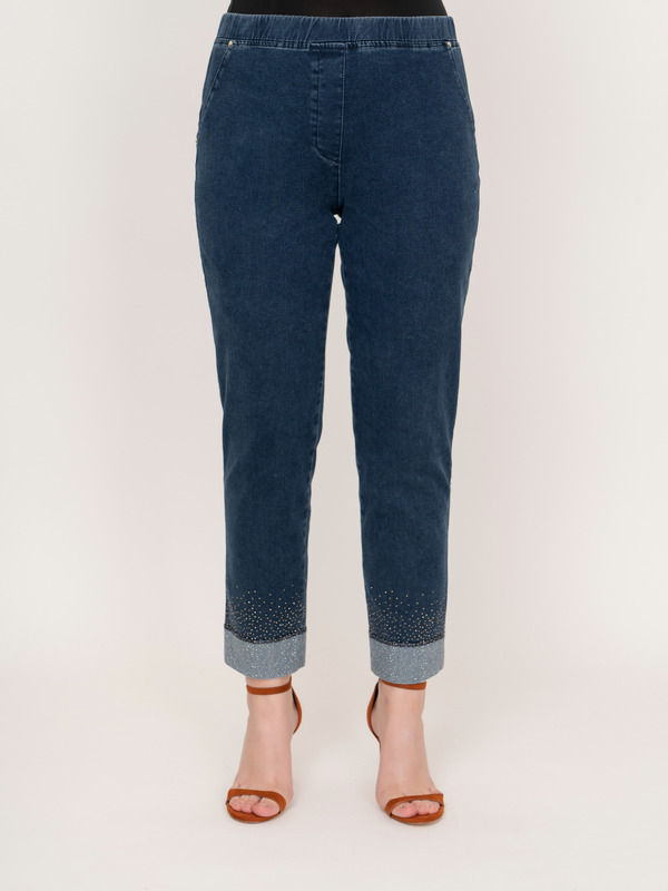 Э7144-121/21-01 Брюки джинсовые Franco Vello