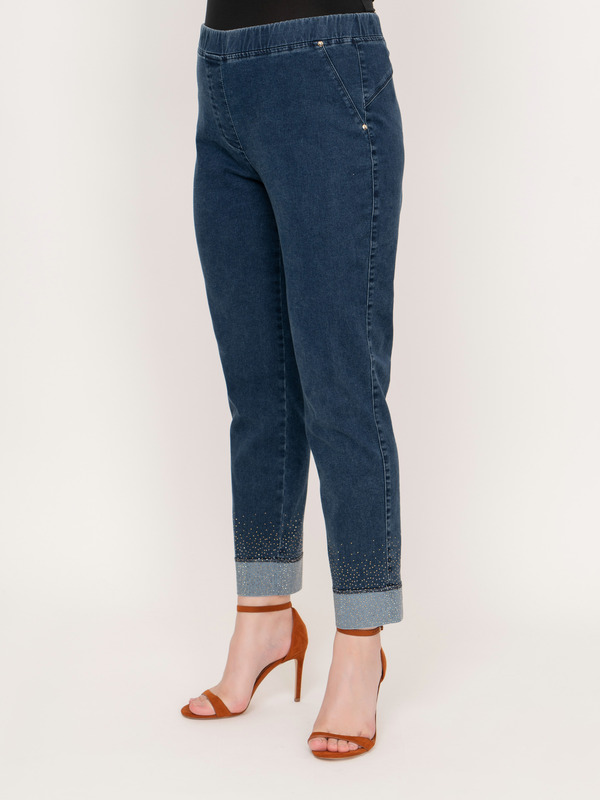 Э7144-121/21-01 Брюки джинсовые Franco Vello