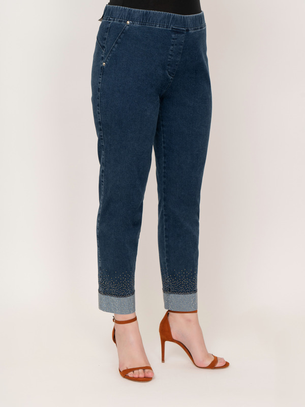 Э7144-121/21-01 Брюки джинсовые Franco Vello