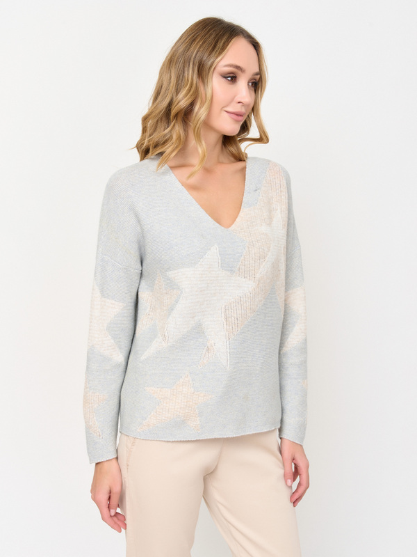 ЭUH676/м/24-02 Пуловер LEO & UGO