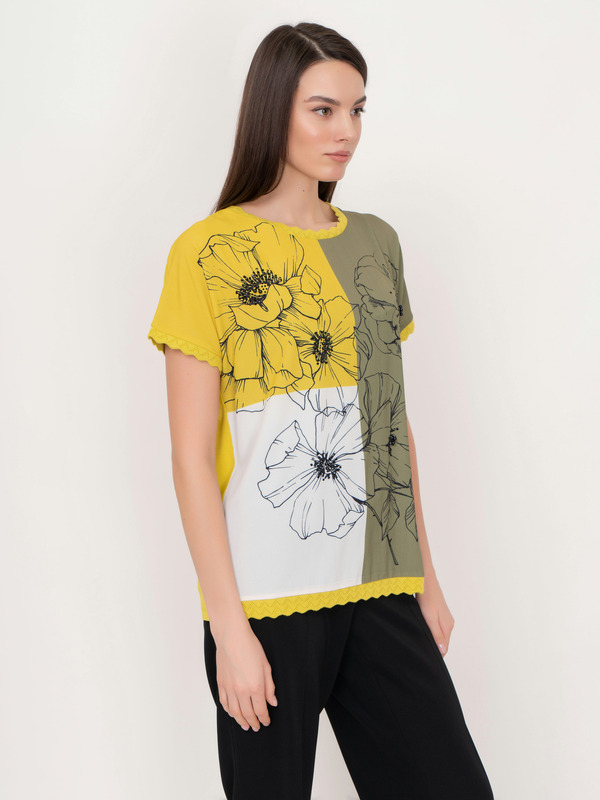 Э2202-121/21-01 Блуза тр. Franco Vello