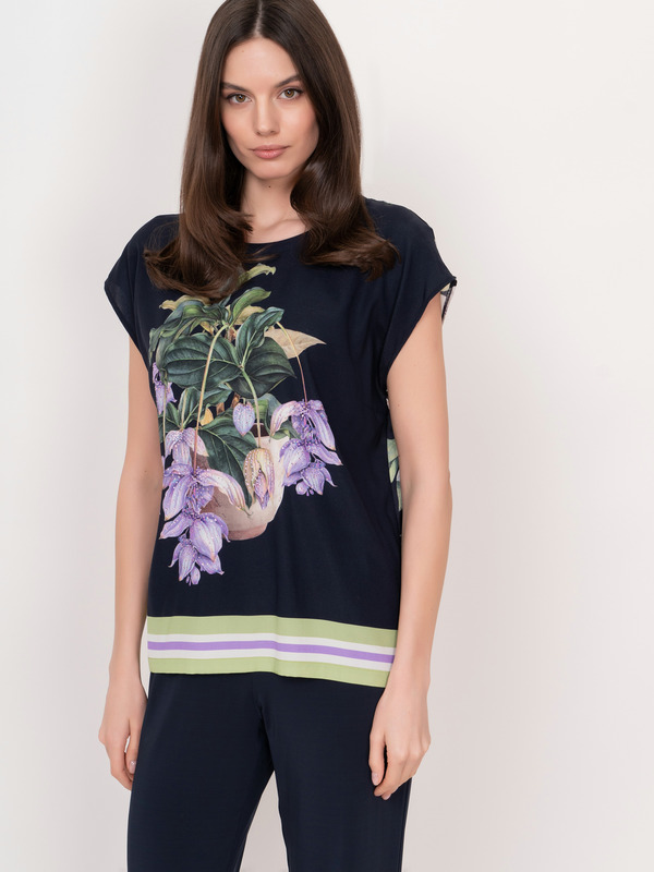 ЭSCICLI 246/22-01 Блузка типа топ Moretti