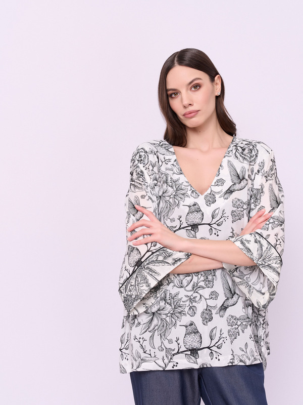 Э8101.1023/24-01 Блузка Mat Fashion