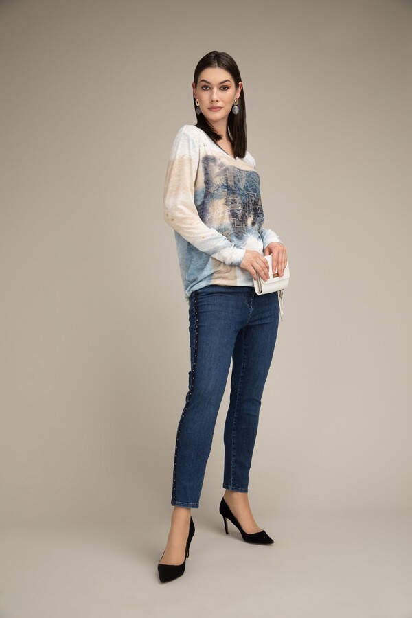 Э7163-222/21-02 Джинсы Franco Vello