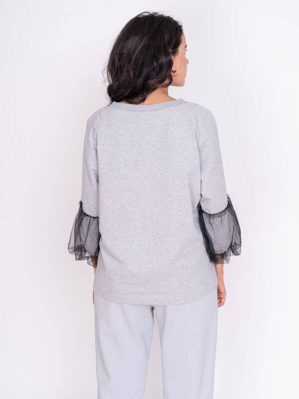 Э12162-S19/19-01 Костюм тр.(Джемпер+брюки)+брошь Franco Vello