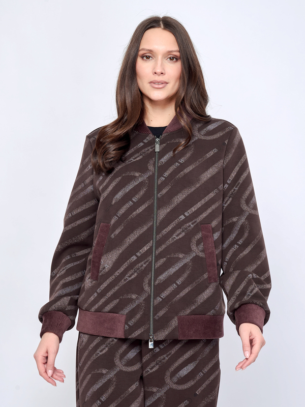 6304-227/26-02 Жакет на молнии Franco Vello