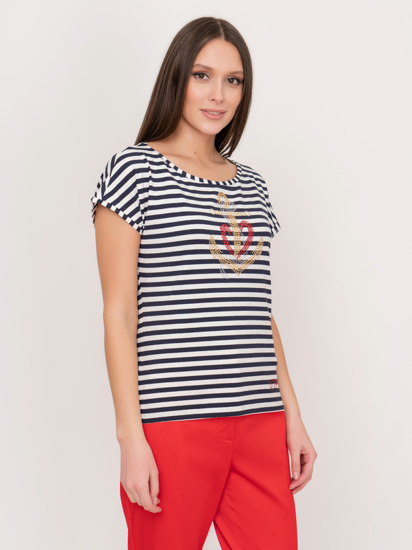 Э1M066/22-01 Футболка Elisa Fanti