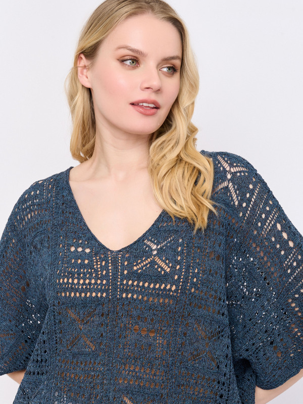 Э8301.5012/м/25-01 Блуза тр. Mat Fashion