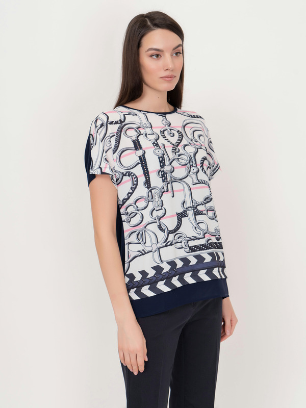 Э2189-121/21-01 Блуза тр. Franco Vello