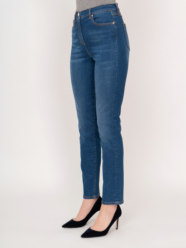 ЭANNUO/22-01 Брюки джинсовые Luisa Spagnoli