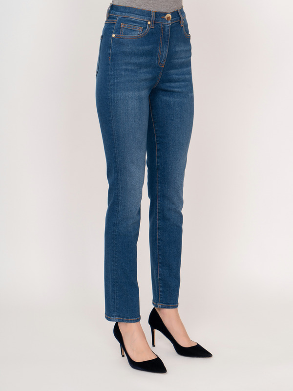 ЭANNUO/22-01 Брюки джинсовые Luisa Spagnoli