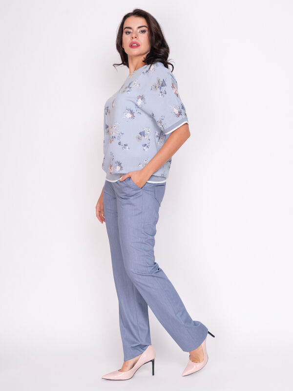 Э12145-S19/19-01 Блуза Franco Vello