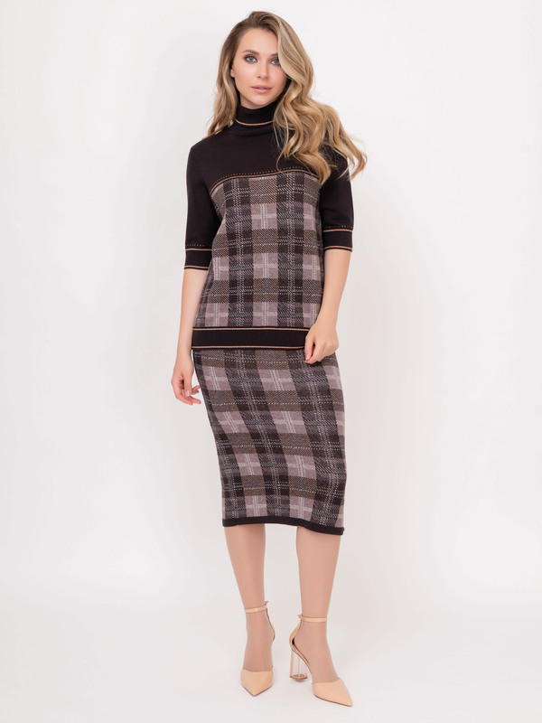 Э5113-221/20-02 Костюм (джемпер+юбка) Franco Vello