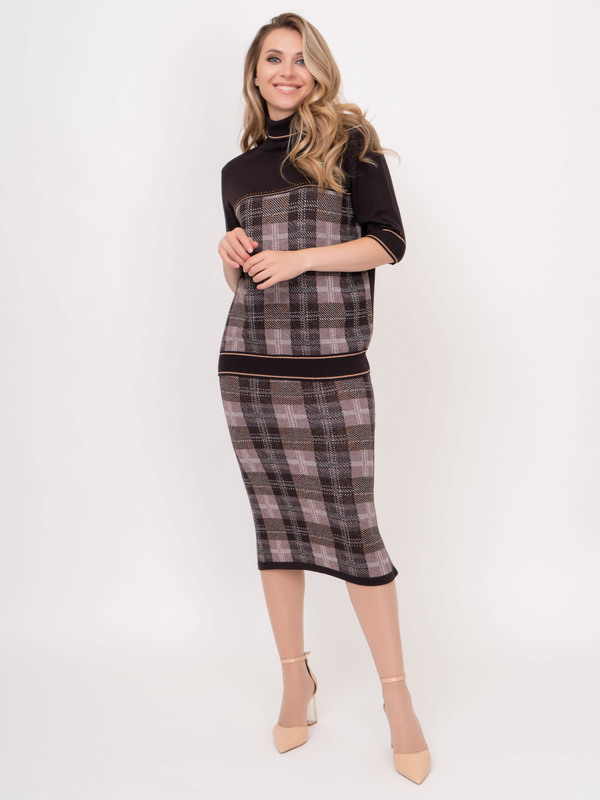 Э5113-221/20-02 Костюм (джемпер+юбка) Franco Vello