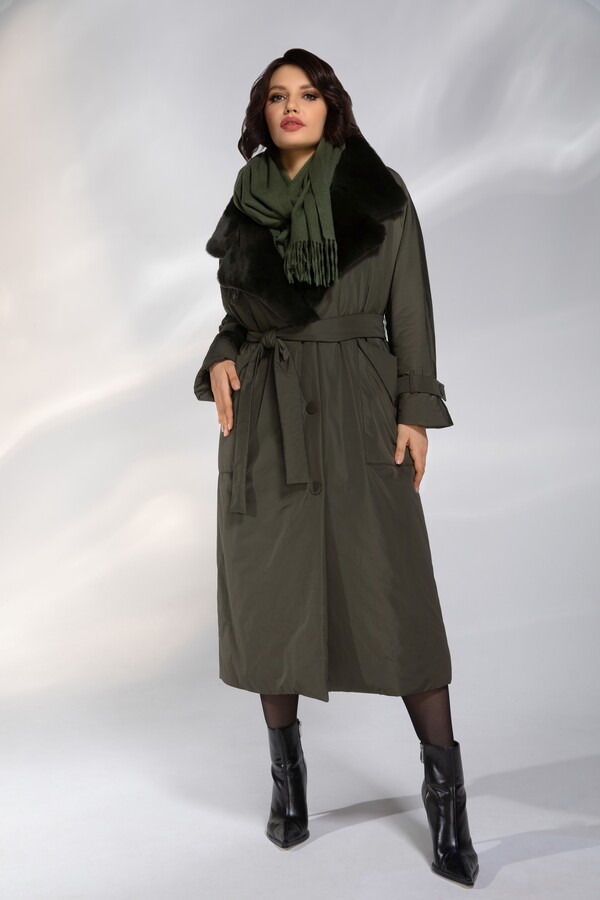 Э3291-223/м/22-02 Пальто утепленное Franco Vello