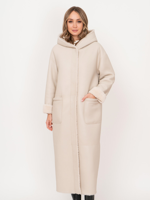 Э21IM-N803.OML-21IT-900/21-02 Пальто из овчины DIEGO M