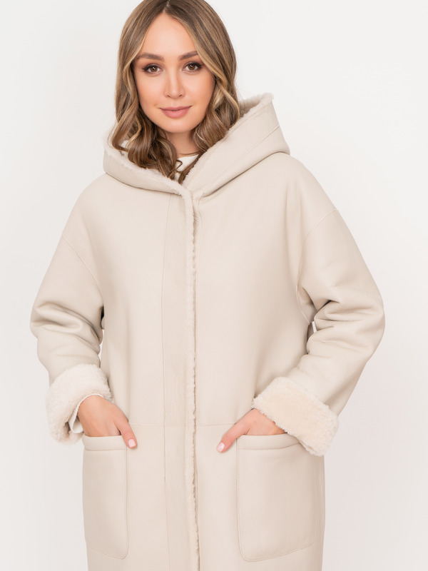 Э21IM-N803.OML-21IT-900/21-02 Пальто из овчины DIEGO M