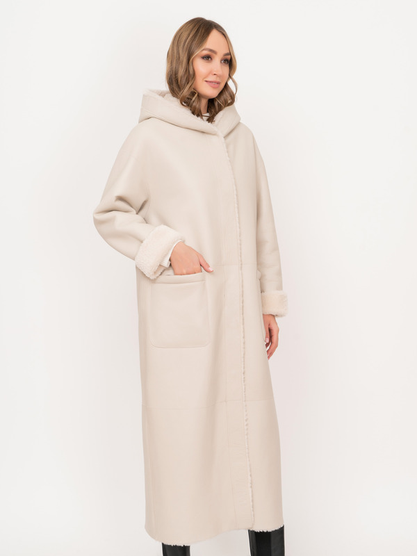 Э21IM-N803.OML-21IT-900/21-02 Пальто из овчины DIEGO M