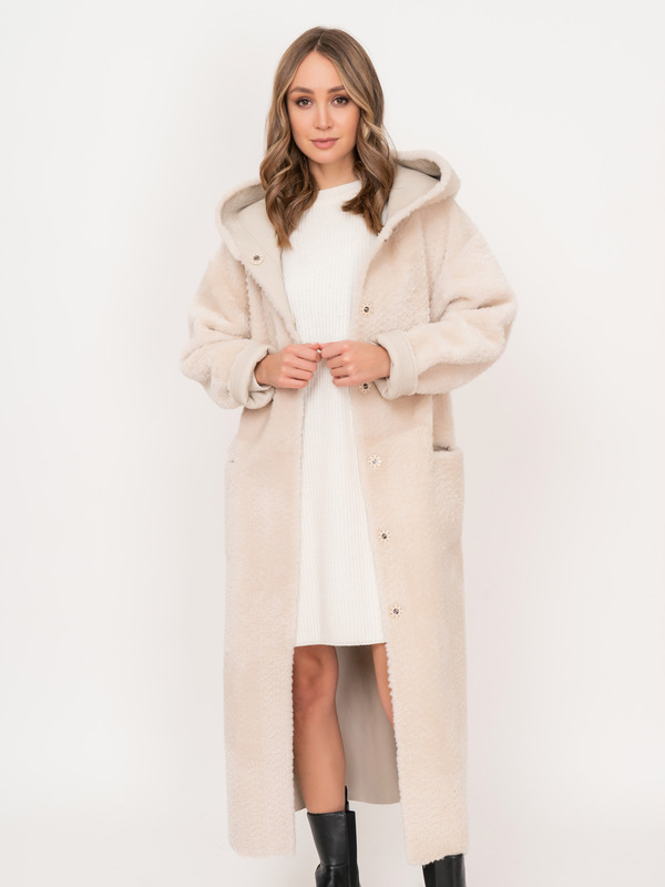 Э21IM-N803.OML-21IT-900/21-02 Пальто из овчины DIEGO M