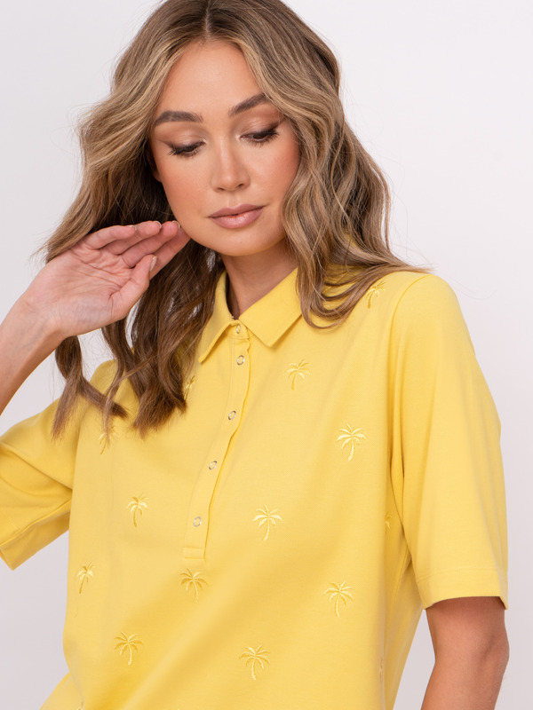 Э122305/22-01 Пуловер (с воротом поло) Rabe