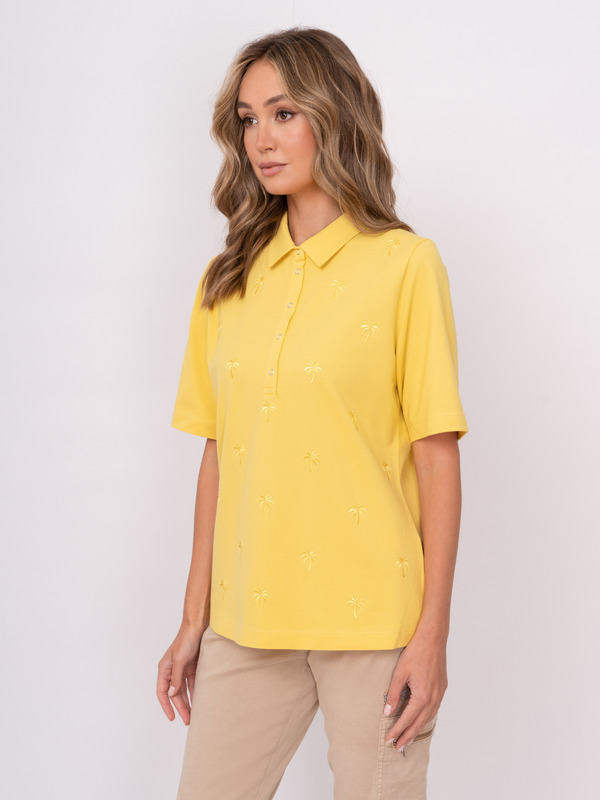 Э122305/22-01 Пуловер (с воротом поло) Rabe