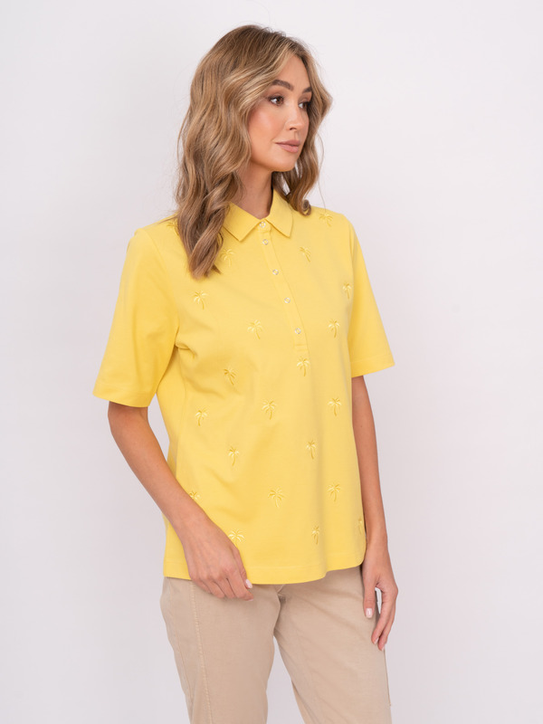 Э122305/22-01 Пуловер (с воротом поло) Rabe