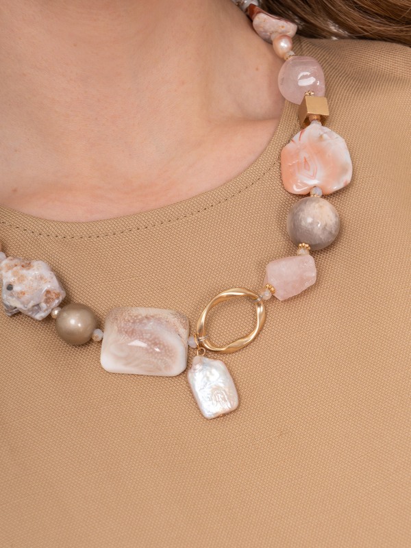 Э354789/22-01 Бусы Сочиняй мечты кор. Ярославна