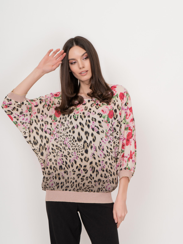 Э4M818/22-01 Блузка Elisa Fanti