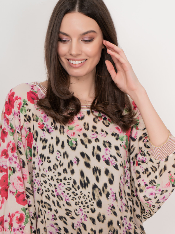 Э4M818/22-01 Блузка Elisa Fanti