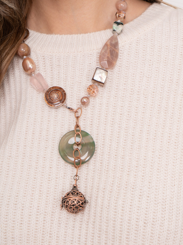 360957/21-02 Колье-трансформер Увижу вновь Ярославна