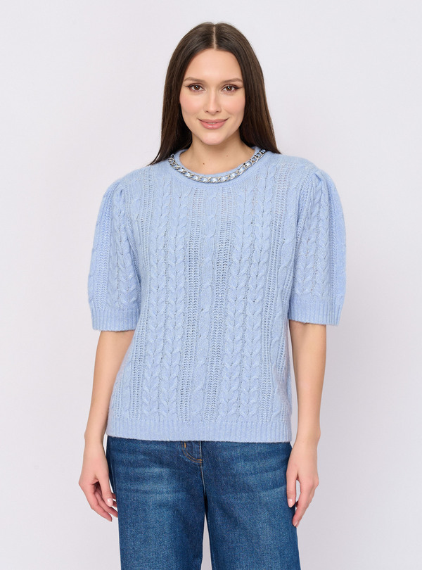 5077-227/26-02 Джемпер вязаный Franco Vello