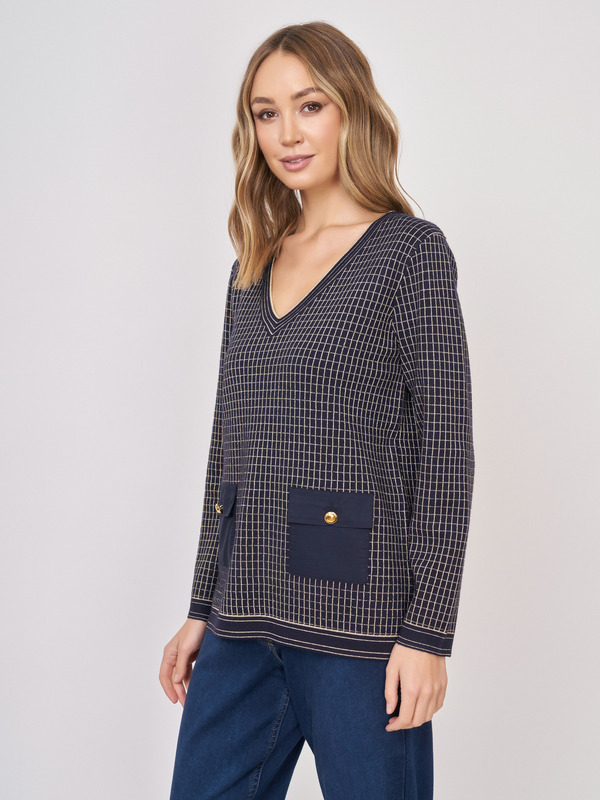 ЭAW866/22-02 Джемпер Leo&Ugo