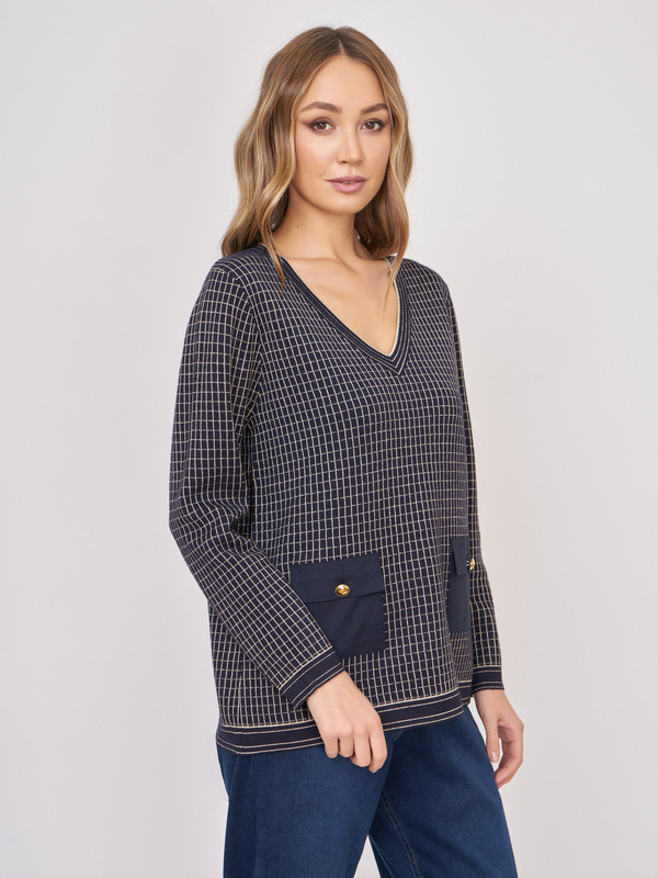 ЭAW866/22-02 Джемпер Leo&Ugo